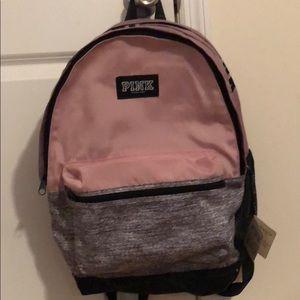 Purple-Grey-Black Bookbag by Pink